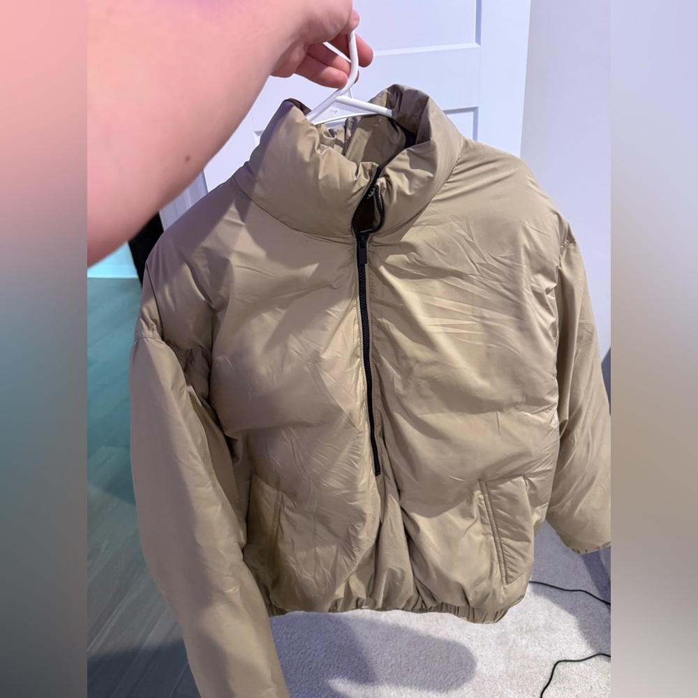 Essentials Fear of God Halfzip Puffer Jacket